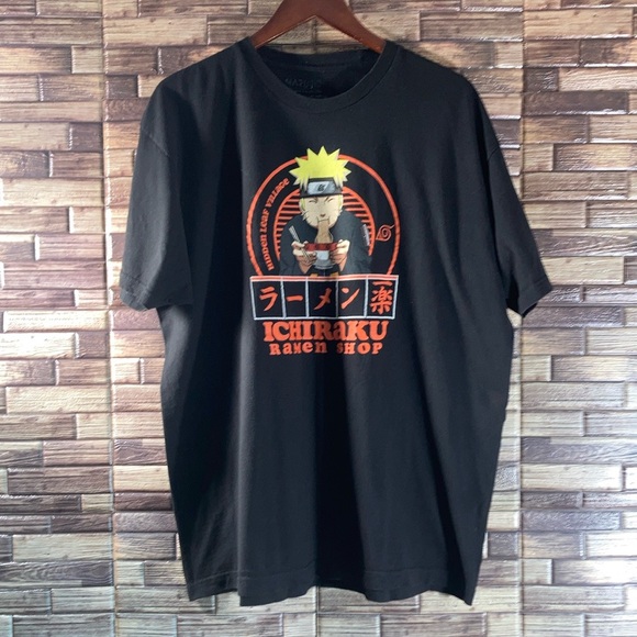 Bundle of 3 2XL T Shirt Ichiraku Ramen Shop Naruto Shippuden My Hero Academia - Picture 2 of 14